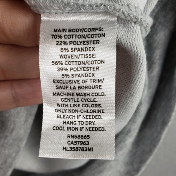 Chelsea28 Women's Size XS Bow Back Colorblock Blouse Neutral French Coquette - Picture 7 of 8